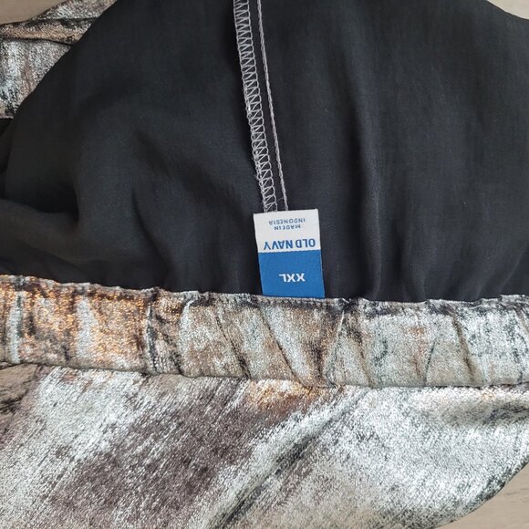 Old Navy Silver Formal skirt NWT Elastic waist size XXL - Picture 8 of 8